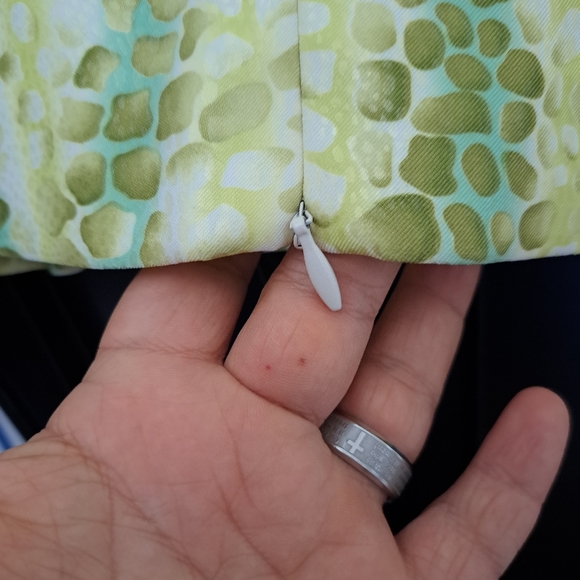 Lauren Taylor New York Animal Print Skirt Set sz 8 - Picture 3 of 11